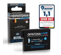 PATONA batteria LP-E8 1140 mAh - per Canon EOS 550D 600D 650D 700D | Anche per EOS 550D e 600D, Rebel T2i T3i T4i T5i e Kiss X4 X5 X6i X7i - ricambio per Canon LP-E8