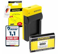 PATONA Batteria NP-BX1 NPBX1 BX1 con Slim USB-C Caricatore compatibile con Sony DSC-RX1 RX1R II DSC-HX50 DSC-HX60 DSC-HX300 DSC-HX400 DSC-WX500 DSC-RX100 II III IV V