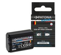 Patona Batteria NP-FW50 per Macchine Fotografiche Sony 7,4 Wh Nero