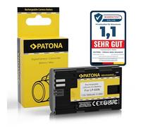 PATONA Batteria per Canon LP-E6N LP-E6 LPE6 1600mAh 7.2V 11.5Wh | Batteria di ricambio per EOS R5 R6 R 5D Mark II III IV 5DS 60D 60Da 6D 70D 7D 80D 90D WFT-E5 WFT-E7 XC10 XC15