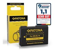 PATONA Batteria per Nikon EN-EL14 ENEL14 1030mAh 7.6Wh 7.4V