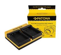 Patona Caricabatterie doppio per Canon LP-E17
