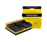 Patona Caricabatterie doppio per Fuji NP-W126