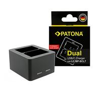 Patona Caricabatterie doppio per Leica BP-SCL7