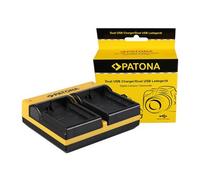 Patona Caricabatterie doppio per Nikon EN-EL14