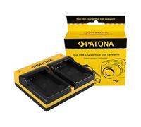 Patona Caricabatterie doppio per Panasonic DMW-BCL7