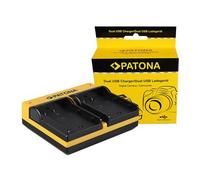 Patona Caricabatterie doppio per Panasonic DMW-BLF19