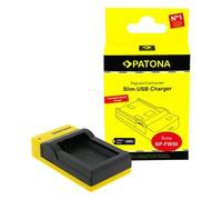 Patona Caricabatterie micro-USB sottile per Sony NP-FW50