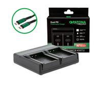 Patona Caricabatterie Premium Dual PD Performance per Canon LP-E17