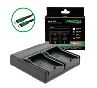 Patona Caricabatterie Premium Dual PD Performance per Canon LP-E5