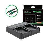 Patona Caricabatterie Premium Dual PD Performance per Canon NB-10L