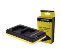 Patona Caricabatterie rapido doppio per Olympus Li40B
