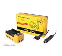 Patona Caricabatterie USB sincrono per Panasonic DMW-BLK22