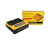Patona Caricatore USB doppio LCD per Canon LP-E17