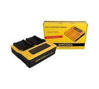 Patona Caricatore USB doppio LCD per Canon NB-8L