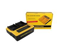 Patona Caricatore USB doppio LCD per Panasonic CGA-S007E