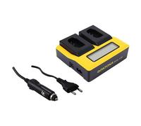 Patona Caricatore USB doppio LCD per Panasonic DMW-BLK22
