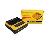 Patona Caricatore USB doppio LCD per Samsung IA-BP85 ST BP85ST BP-85ST
