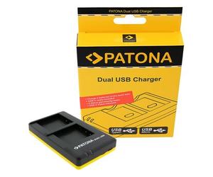 Patona Doppio caricatore rapido per Panasonic DMC-GF6