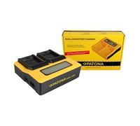 Patona Doppio caricatore USB LCD per Casio NP-120 CoolPix S2500 S3100 S4100