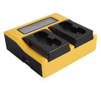 PATONA DUAL CHARGER LCD per CANON LP-E4 LP-E4N LPE4 LP-E19 LPE19 EOS 1D 1DS MK3