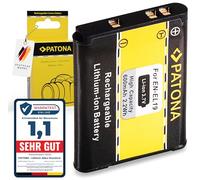 PATONA EN-EL19 Batteria 600mAh compatibile con Nikon Coolpix S100 A300 S33 S2600 S2800 S3100 S3300 S3500 S3600 S4100 S 5200 S5300 S6500 S7000 W100 W150 ENEL19 EN EL19