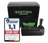 PATONA Impugnatura per batteria di alta qualità, compatibile con Blackmagic Pocket Cinema 4K 6K, vano batteria per 3X LP-E6N, con funzione di ricarica USB-C, ergonomica e antiscivolo