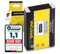 PATONA NP-95 Batteria 1600mAh compatibile con Fuji Fujifilm FinePix F30 F31fd Real 3D W1 XS1 X30 X70 X100 X100S X100T X 30 70 100 100S 100T F 30 31 FD NP95 NP 95