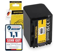 PATONA NP-FV70 Batteria 1600mAh compatibile con Sony FDR-AX100E FDR-AXP33 DCR-DVD92E DVD105E DVD110 DVD150 DCR-HC16 HC17 HC19 HC20 HC30 HDR-CX105E CX106E HDR-SR5 SR7 HDR-XR105 NPFV70 FV70 FV-70