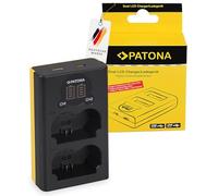 PATONA NP-W235 - Caricatore per batteria compatibile con Fujifilm GFX-50s II GFX-100S GFX-100 II X-H2 X-H2s X-S20 X-T4 X-T5 - con USB DUAL LCD 1888 - (ingresso USB-C o micro USB)