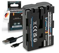 PATONA PLATINIUM NP-FM500H Batteria 2600mAh compatibile con Sony Alpha DSLR A100 A200 A300 A350 A450 A500 A550 A560 A580 A700 A850 A900 SLT A57 A58 A65 A68 A77 A99