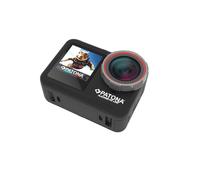 PATONA Platinum Action Cam Life SL5 6K | SupCam Pro App iOS & Android | 64MP 170° grandangolo | MicroSD | Dual Screen | telecomando | impermeabile | 12m & 30m | altoparlante | stabilizzazione