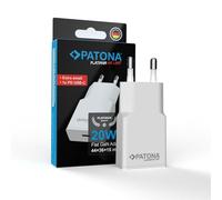 PATONA Platinum Adattatore PD20W USB-C bianco GaN con PPS