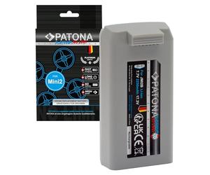 PATONA Platinum Batteria Compatibile con Droni DJI Mini 2, Mini SE, Mini 4K | 2250mAh, 17.33Wh, 7.7V Li-Ion | Sostituto per CP.MA.00000326.02, con Protezione contro Sovraccarico e Cortocircuito