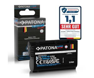 PATONA PLATINUM EN-EL15b Batteria 2600mAh compatibile con Nikon 1 V1 Z6 Z7 D7000 D7100 D7200 D7500 D500 D600 D610 D750 D800 D810 D850 ENEL15 EN EL15 impugnatura per fotocamera MB-D12 MB-D15 MB-D17