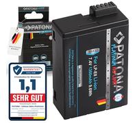 PATONA Platinum LP-E8+ Batteria di ricambio 1300 mAh, compatibile con Canon EOS 550D 600D 650D 700D Rebel T2i T3i T4i T5i Kiss X4 X5 X6i X7i Battery Pack LPE8 LP E8 LPE 8