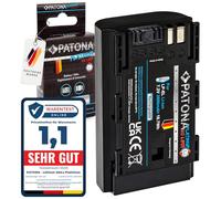 PATONA PLATINUM LP-EL Batteria 2600mAh compatibile con flash Canon Speedlite EL-1 EL1 EL-1 EL1 DS401231 LPEL, con protezione sovraccarico e cortocircuito, durevole e innovativo