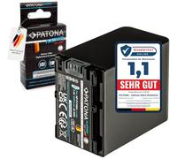 PATONA PLATINUM NP-FV100 Batteria 3090mAh compatibile con Sony FDR-AX100E AXP33 DCR DVD92E 106E 109E 110E 115E 150E 202E 203E 205E 304E 305E 310E HC16E HDR CX105E CX106E NPFV100 FV100 FV-100