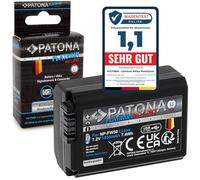 PATONA PLATINUM NP-FW50 Batteria 1030mAh USB-C Input compatibile con Sony RX1R III DSC-RX1RM3 DSC-RX10 Mark II III IV Alpha A7 A7S A7R A7II A5000 A6000 A6300 A6400 A6500 NEX-3 NEX-5 NEX-6