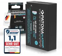 PATONA PLATINUM NP-W126s Batteria 1210mAh compatibile con Fuji Fujifilm XM5 X100F X100V X100VI XA1 XA2 XA3 XA5 XS10 XT3 XT20 XT30 II XT5 XT50 X-M5 X-S10 X-T3 X-T50 NP W126s NPW126s NP-W126