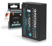 PATONA PLATINUM NP-W126s Batteria 1210mAh compatibile con Fuji Fujifilm XM5 X100F X100V X100VI XA1 XA2 XA3 XA5 XS10 XT3 XT20 XT30 II XT5 XT50 X-M5 X-S10 X-T3 X-T50 NP W126s NPW126s NP-W126