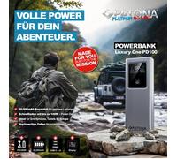 Patona Platinum Powerbank Luxury One PD100W 20.000mAh 2xUSB-C PD3.0 1xUSB-A