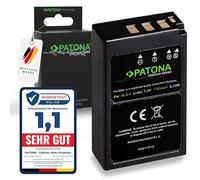 PATONA PREMIUM BLS-5 Batteria 1100mAh compatibile con Olympus E-450 OM-D E-M10 Mark II III IV Pen E-P3 E-P7 E-PL1 E-PL2 E-PL3 E-PL5 E-PL6 E-PL7 E-PL8 E-PL9 E-PL10 EPM1 EPM2 BLS5