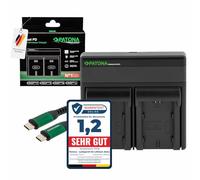 PATONA Premium Dual PD Caricatore per NP-W235 NP W235 Batterie, Funzione Powerbank USB-C, Display LCD, Ricarica Rapida con PD20W/45W Compatibile con Fuji Fujifilm X-H2 X-H2S X-S20 X-T4 X-T5 GFX100