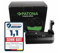 PATONA Premium Impugnatura Batteria compatibile con Canon EOS RP / R8 - Spazio per 2x LP-E17, grip ergonomico, pulsante verticale, attacco treppiede e telecomando IR