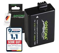 PATONA Premium LP-E5 Batteria (1020mAh 7.4V 7.5Wh) compatibile con Canon EOS 450D 500D 1000D Kiss X3 X2 F Rebel XS XSi T1i LPE5
