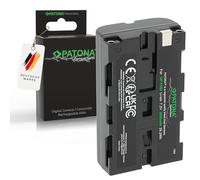 PATONA PREMIUM NP-F550 Batteria 3500mAh compatibile con NP-F750 NP-F950 NP-F970 NPF550 Battery videocamere indicatori LED, illuminazione, luce video, monitor, fotocamera