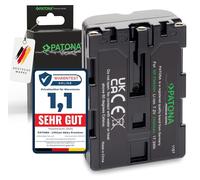 PATONA PREMIUM NP-FM500H Batteria 2400mAh compatibile con Sony Alpha DSLR-A100 A200 A300 A350 A450 A500 A550 A560 A580 A700 A850 A900 SLT-A57 A65 A77 A99 A57K A65V A99 II FM500H FM-500H