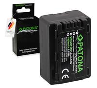 PATONA Premium VW-VBT190 - Batteria sostitutiva 1900 mAh, compatibile con Panasonic HC-V110 V120 V160 V210 V250EB V270 V380 V510 V520 V550 V710 V720 V727 V750EB V750EB V757572750EB V7275757 57 VX. 870
