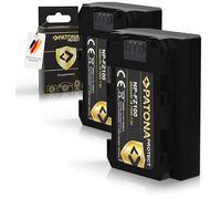 PATONA PROTECT (2x 2600mAh) Batteria NP-FZ100 compatibile con Sony Alpha 7 9 II 6600 6700 A6600 A6700 A1 A9 A7 III IV A7R 7C 7CR 7S 7R A7III R5 R3 R4 FX3 FX30 A7C2 A7R3 NPFZ100 NP FZ100